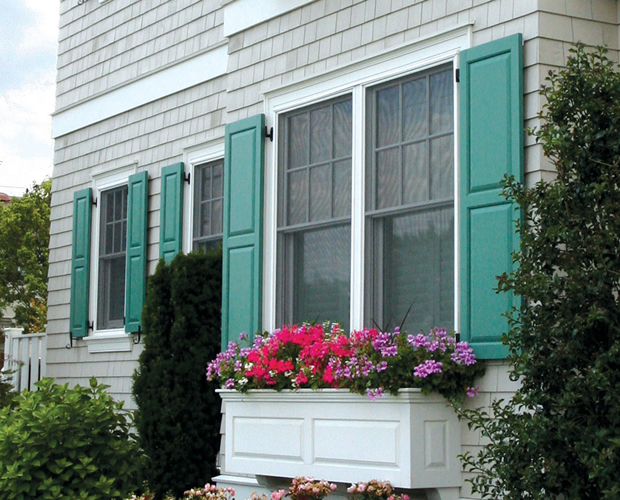 Get curb appeal immediately at your home with stylish shutters.