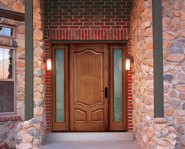 Exterior Fiberglass Panel Doors 