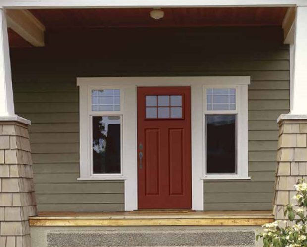 Exterior Steel Fire-Rated Doors 