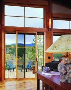 E-Series Gallery2 Sliding Patio Door with Transom