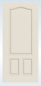 JELD-WEN Steel 90 Minute Fire-Rated 3 Panel Arch Top