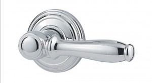 Kwikset Interior Lever Ashfield in Polished Chrome